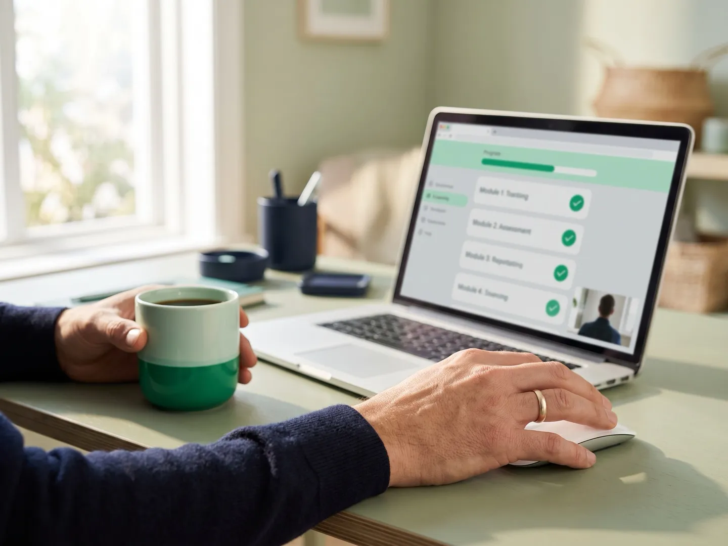 Plateforme e-learning de la formation PAO avec visioconférence