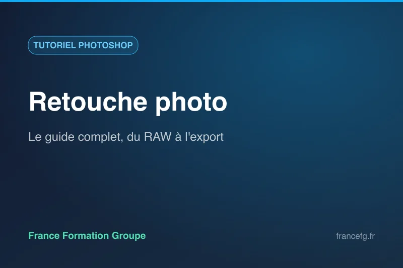 Retouche photo avec Photoshop