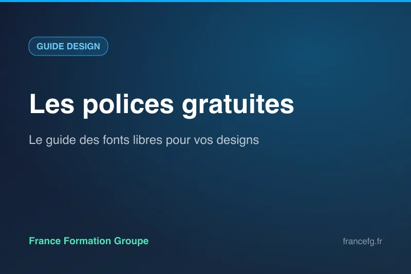 Sélection de polices gratuites pour le design