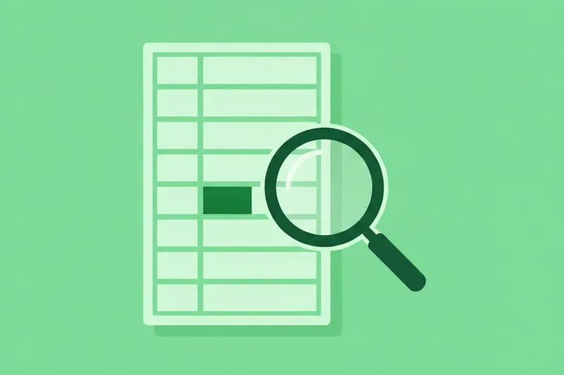 RECHERCHEV sur Google Sheets