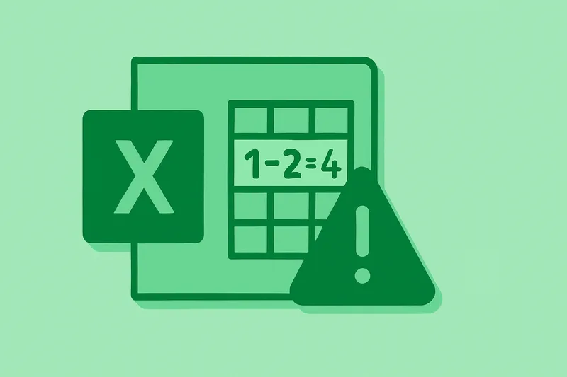 Calculs faux dans Excel : les erreurs invisibles qui faussent vos fichiers