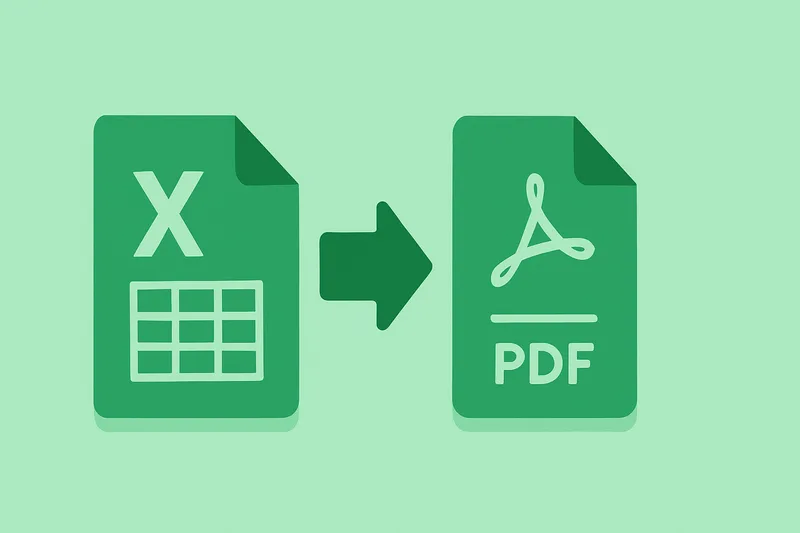 Illustration : Convertir un fichier Excel en PDF