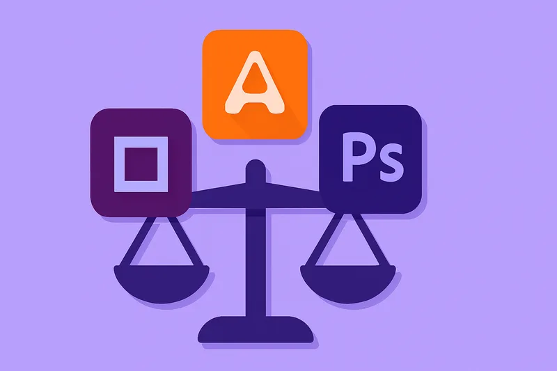 InDesign vs Illustrator vs Photoshop
