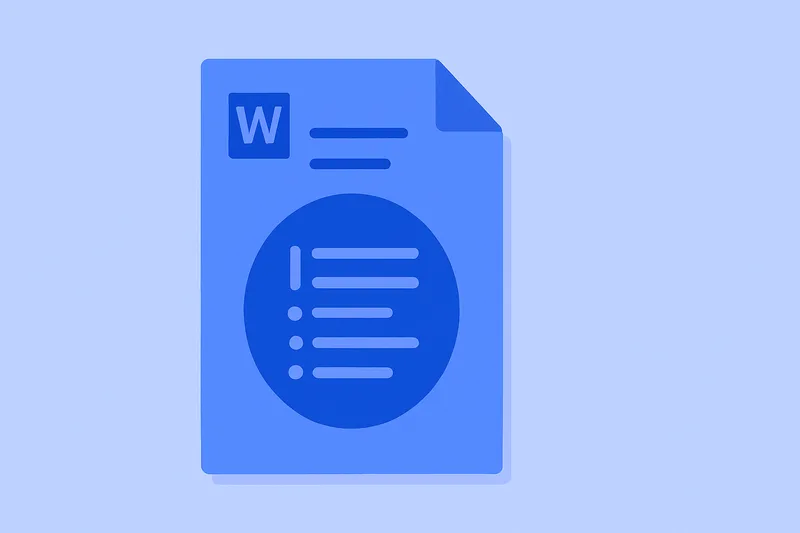 Table des matières Word 2026 : créer, personnaliser, mettre à jour