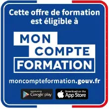 Logo Mon Compte Formation — financement CPF formation Photoshop