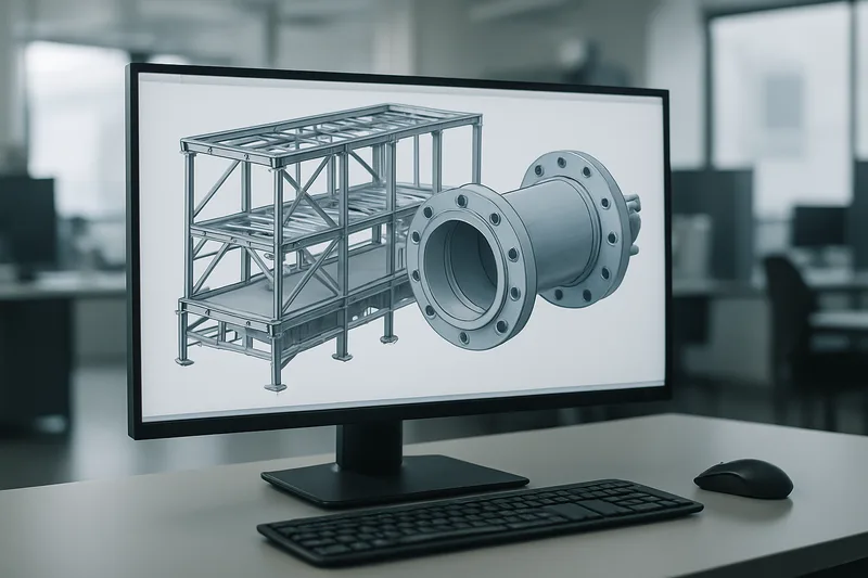 Logiciel CAO 3D AutoCAD — modélisation technique en bureau d'études à Marignane