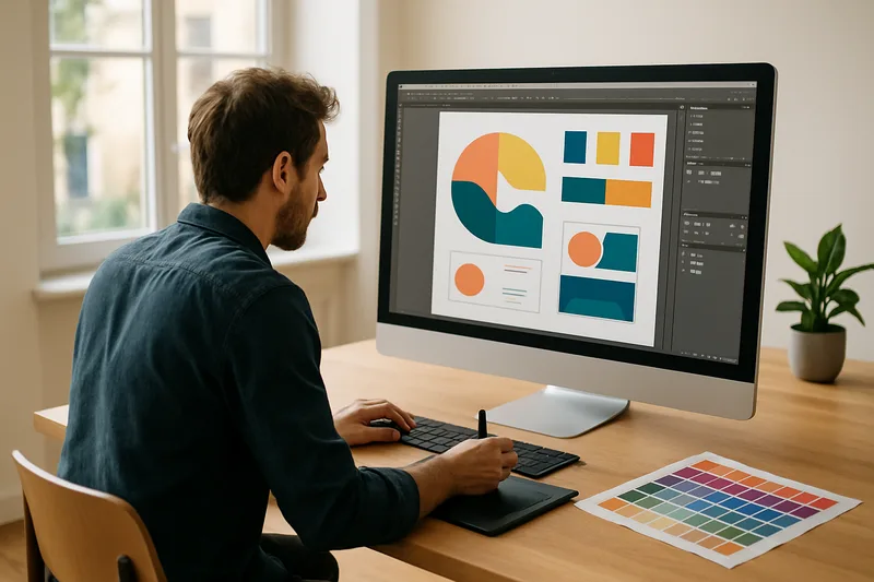 Formation PAO à Aix-en-Provence — atelier graphisme avec outils Adobe