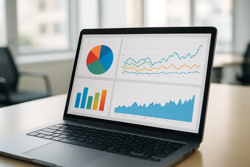 Tableau de bord Google Analytics pour un projet webmarketing à Nantes