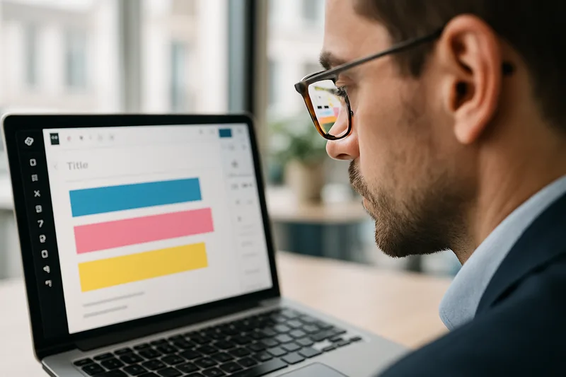 Interface de l'éditeur WordPress Gutenberg — formation WordPress Clermont-Ferrand
