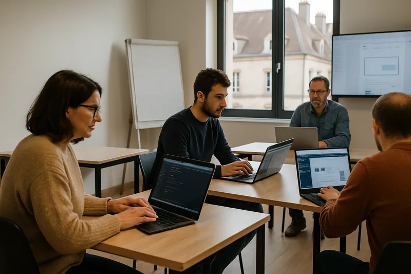 Formation WordPress à Dijon — atelier pratique création de site en Côte-d'Or
