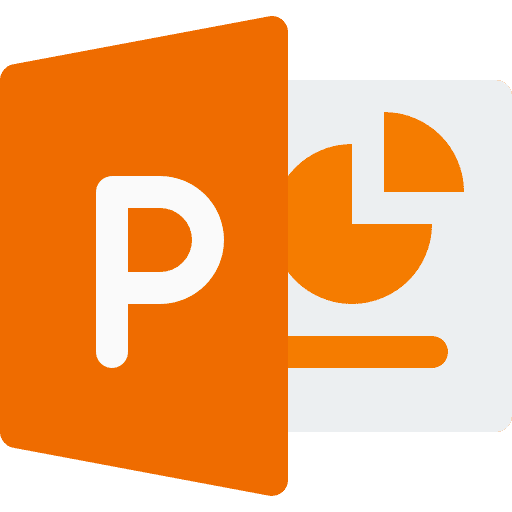 Logo officiel de Microsoft PowerPoint – Création de présentations dynamiques