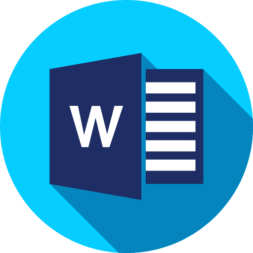 Logo Microsoft Word version moderne – Rédaction et collaboration efficace