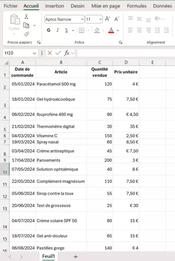 Initiation Power Query Excel